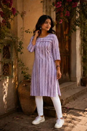 Laced kurti
