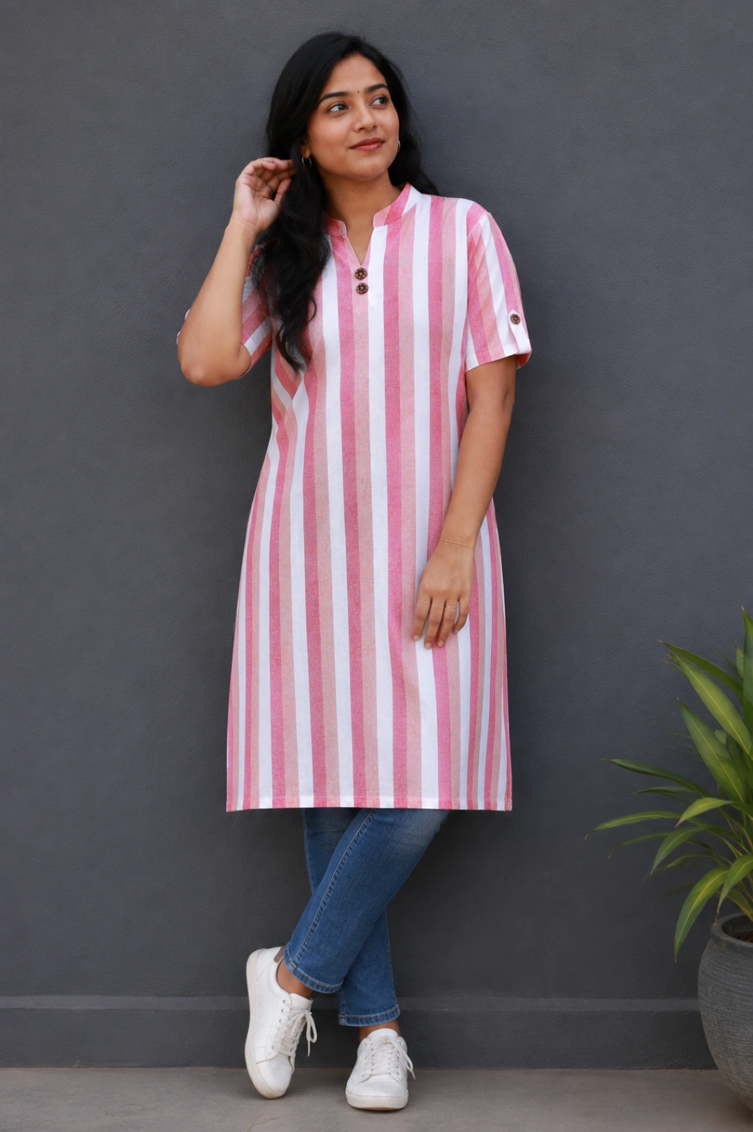 Striped Kurti - Image 2