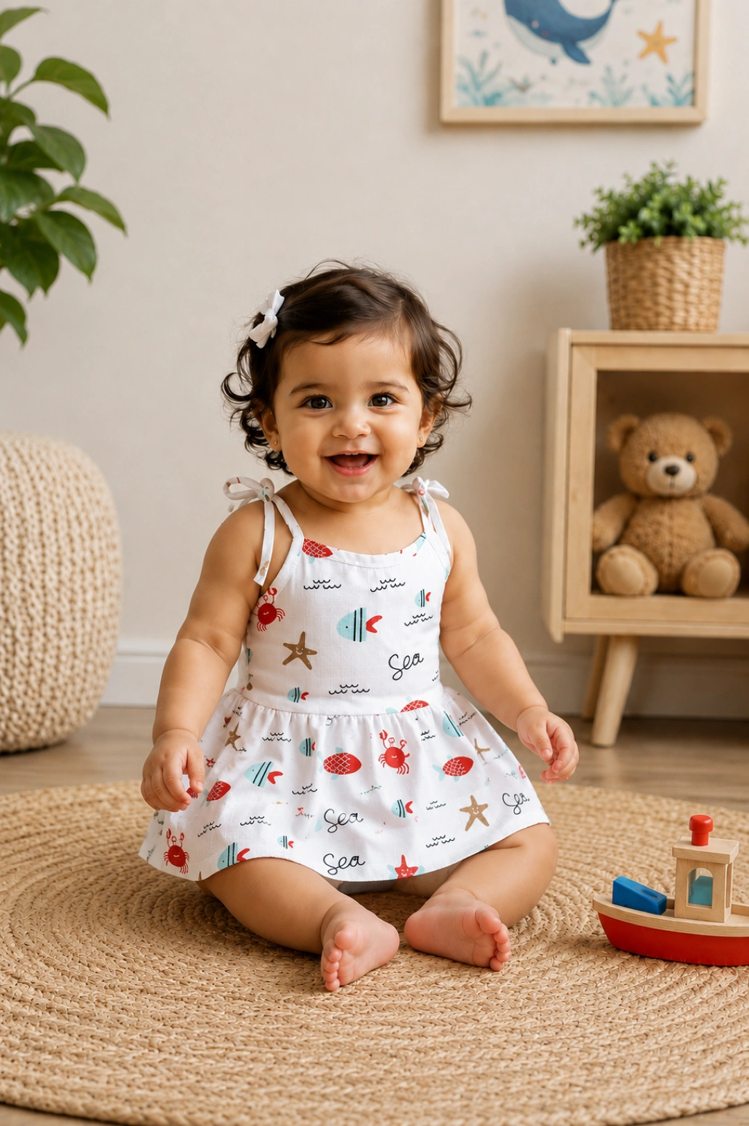 Tie-Up Frock